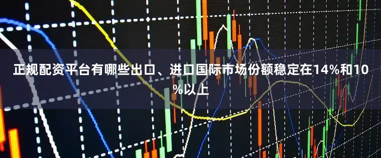 正规配资平台有哪些出口、进口国际市场份额稳定在14%和10%以上