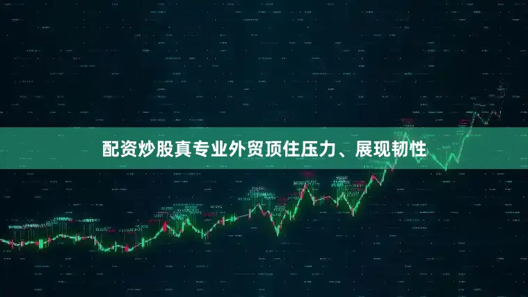 配资炒股真专业外贸顶住压力、展现韧性