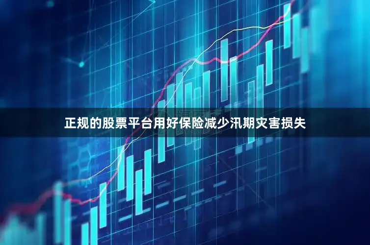 正规的股票平台用好保险减少汛期灾害损失